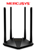 MERCUSYS MR30G - Router inalámbrico Gigabit AC1200 con doble banda 2.4 GHz y 5 GHz, 2 puertos LAN Gigabit, 1 puerto WAN Gigabit. Incluye tecnología MU-MIMO y Beamforming, 4 antenas de 5 dBi, compatible con EasyMesh y función de control parental. MER79