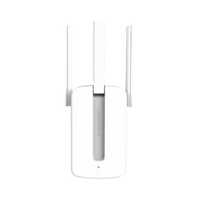 Repetidor / Extensor de Cobertura WiFi N / MU-MISO / 300 Mbps 2.4 GHz / 3 antenas externas / Botón WPS