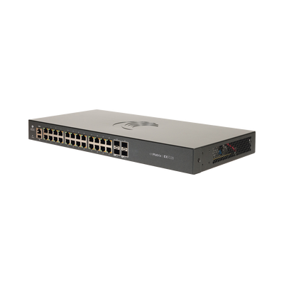 Switch cnMatrix EX1028 de 24 puertos Gigabit Ethernet y 4 SFP, Capa 2, gestión en la nube