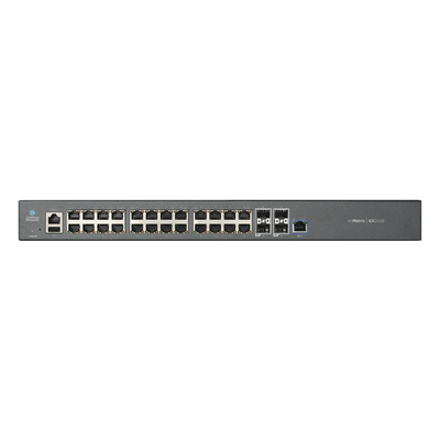 Switch cnMatrix EX2028 capa 3 de 28 puertos (24 Ethernet Gigabit, 4 SFP+) administración desde la Nube (MX-EX2028XXA-U)