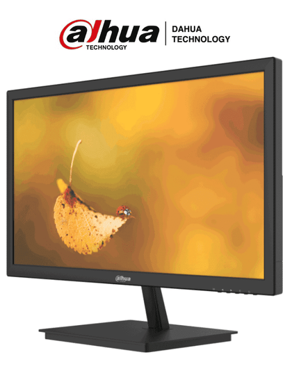 DAHUA DHI-LM19-L200 -Monitor Led de 19 Pulgadas/ Full HD/ Especial para Videovigilancia/ Trabajo 24/7/ Tiempo de Respuesta de 5ms/ Entrada HDMI&VGA/ Bajo Consumo de Energía/