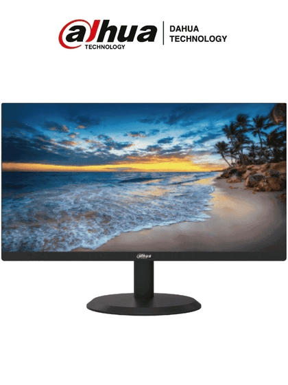 DAHUA DHI-LM22-H200 -Monitor de 22 Pulgadas Ultra Delgado/Housing Metalico/Full HD/ Angulo de Visualización 178 Grados/HDMI&VGA/ Diseño de Micro Bisel/ Especial para Videovigilancia 24/7/Resolución 1920×1080/ Certificaciones CE/FCC/ MonitorDahua