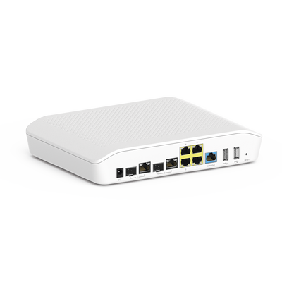 Router/Firewall, con función SD-WAN NSE3000 / 2 puertos WAN Gigabit + 2 SFP combo / 4 puertos LAN Gigabit / Gestión Unificada de Amenazadas / Administración desde la Nube con cnMaestro / Hasta 1,000 dispositivos