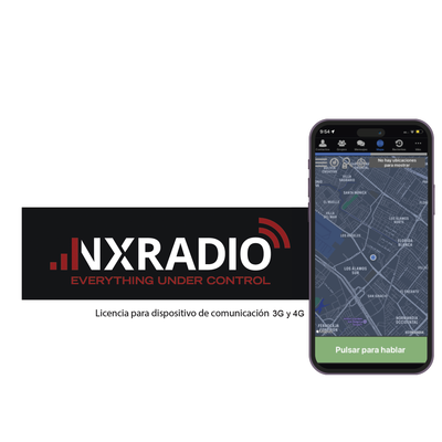 Licencia Anual NXRadio por Dispositivo Para Android, iOS, Despacho en PC y VEPG3