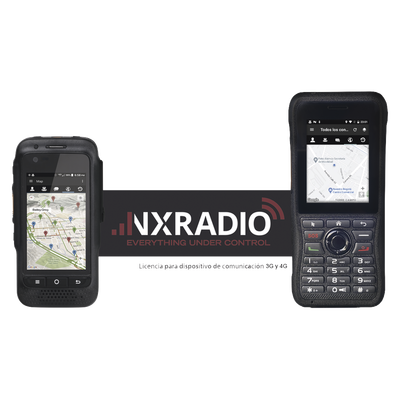 12 meses de Servicio NXRadio para Terminales de Radio Android TE320, RG360, RG750 y M6L