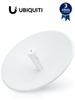 UBIQUITI POWERBEAM AC PBE-5AC-500 -Radio Airmax AC 5.8GHz para exteriores con tecnología MIMO, incluye antena de 27 dBi con radomo para un rendimiento hasta de 450 Mbps.