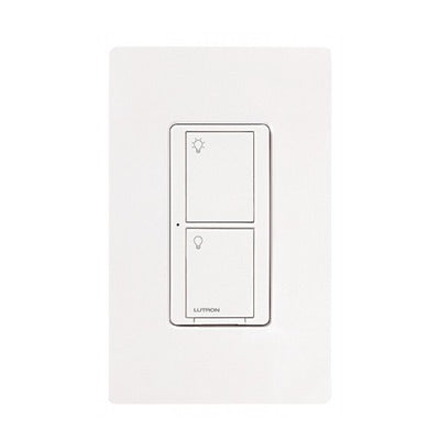 (Caseta Wireless) Interruptor Inteligente On/Off, No requiere cable neutro. 5A,/120-277V