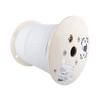 Bobina de Cable Blindado F/UTP de 4 Pares, Cat6A, Soporte de Aplicaciones 10GBase-T, LSZH (Libre de Gases Tóxicos), Color Blanco, 305m