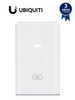 UBIQUITI POE-24-7W-G-WH - Inyector PoE Gigabit con protección contra descargas, alimentación de 24V DC a 0.3A y capacidad para reset remoto. UBI19DL