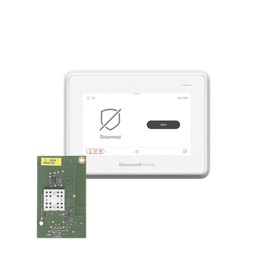 Sistema de Alarma con Pantalla Touch de 7 Compatible con sensores Inalambricos DSC, Bosh, 2GIG,ITI y Serie 5800 agregando el modulo PROTAKEOVER