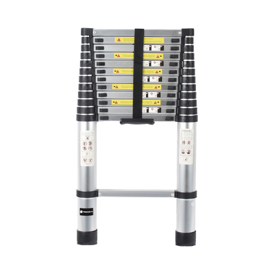 Escalera Telescópica de Aluminio de 3.8 Metros de Altura