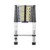 Escalera Telescópica de Aluminio de 3.8 Metros de Altura