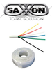 SAXXON OWAC6100J - Cable de alarma / 6 Conductores / CCA/ Calibre 22 AWG / 100 Metros / Recomendable para control de acceso / Videoportero / Audio / Reforzado