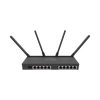 Router con Wi-Fi 4x4 MU-MIMO, hasta 2 watts de potencia, antenas de 3 dBi, 10 puertos Gigabit, 1 Puerto SFP+