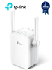 TP-LINK RE205 -Repetidor de señal WiFi AC750 con frecuencias de 2.4GHz 300Mbps y 5GHz 433Mbps, además indicador inteligente de señal, modo punto de acceso, 2 antenas externas y 1 puerto Ethernet RJ45 10/100Mbps.