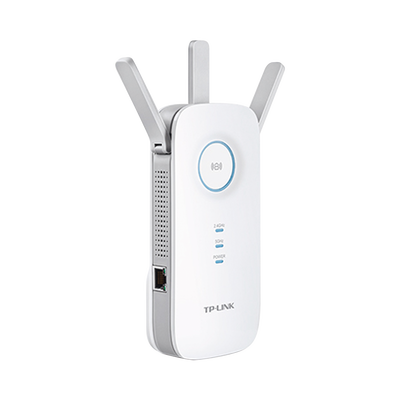 Repetidor / Extensor de Cobertura WiFi AC, 1750 Mbps, doble banda 2.4 GHz y 5 GHz, con 1 puerto 10/100/1000 Mbps, 3 antenas externas