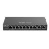 Router Balanceador con Función SD-WAN, PoE+ hasta 110w, 10 puertos gigabit (8 puertos PoE), soporta 4x WAN configurables, hasta 200 clientes con desempeño de 1,000 Mbps