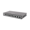 Router Balanceador con Función SD-WAN, 6 puertos LAN y 2 puertos LAN/WAN POE+ af/at gigabit hasta 110w, 1 puertos LAN/WAN gigabit y 1 Puerto WAN gigabit, hasta 350 clientes con desempeño de 1.5 Gbps asimétricos