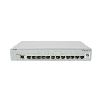 Switch Administrable Full Aggregation Capa 3, 12 Puertos SFP+ 10G y un Puerto MGMT