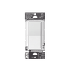 (RadioRa3) )Atenuador (dimmer) Auxiliar de pared, compañero de atenuadores multilocación. Usar en 3 vías o escalera.