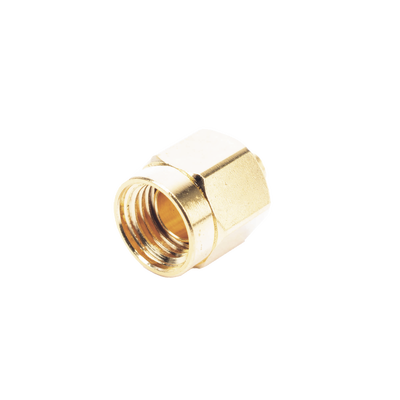 Conector SMA Macho para cable Semi-Rígido de 0.085 de Diámetro, Oro/ Oro/ Teflón.