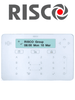 RISCO RPKELPWT000A - Teclado Elegante / Cableado por BUS / Para Programacion Armado y Desarmado Con Proximidad / Compatible con Wicomm-LightSYS Plus+