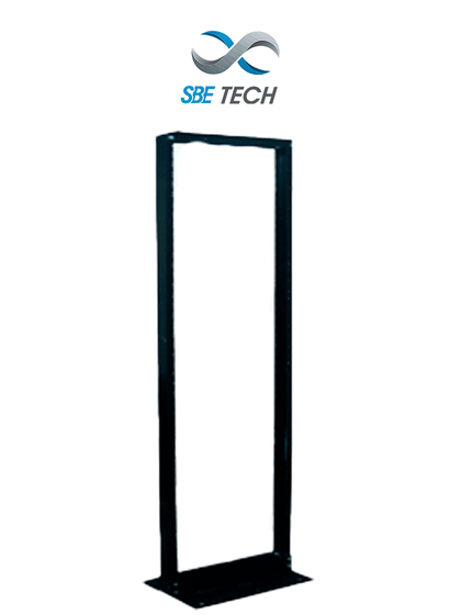 SBE TECH SBE-RR719/45UR - Rack de acero de 7 FT de altura/ 45 UR / 19 de ancho / Color Negro / Sobre pedido MCI1Q125