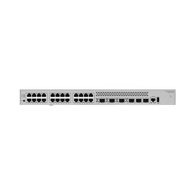 Switch Empresarial Core Gigabit Administrable Capa 3 / 24 Puertos 10/100/1000 Mbps / 4 Puertos 10GE SFP+ Uplink / 2 Puertos 10GE SFP+ (Stack) / ERPS / Ruteo Dinamico (RIP, OSPF, IS-IS y BGP) / iStack / Administración Nube Gratis