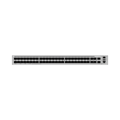 Switch Empresarial Core Gigabit Administrable Capa 3 / 48 puertos 1GE SFP / 4 Puertos 10GE SFP+ Uplink / 2 Puertos 10GE SFP+ (Stack) / ERPS / Ruteo Dinamico (RIP, OSPF, IS-IS y BGP) / iStack / Administración Nube Gratis