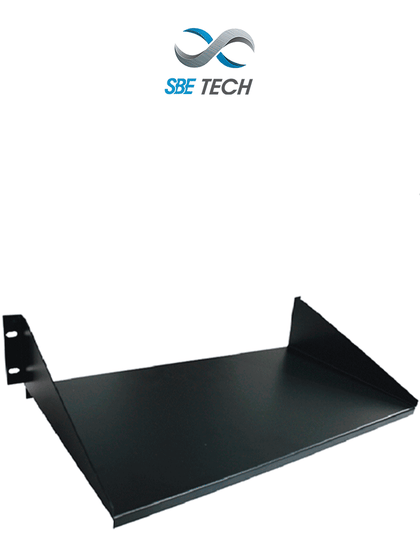 SBETECH SBE-CT1910 - Charola para rack fija medidas 10 25.4 cm de profundidad x 19 48.26 cm de ancho, 2 Ur MARSBE