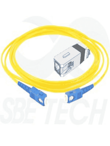 SBE TECH SBE-JUMSCSC3MSM Jumper SC-SC MONOMODO 9/125 / 1 hilo / 2 mm, 3 metros, UPC / SIMPLEX