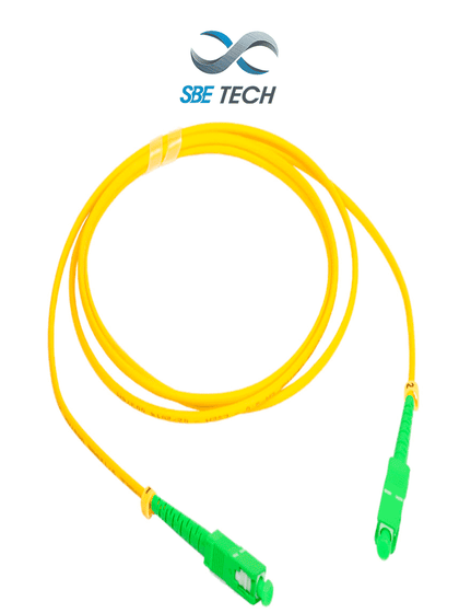 SBETECH SBE-JUSCAPCSCAPC1MSM - Jumper SC/APC a SC/APC, monomodo, 1 metro