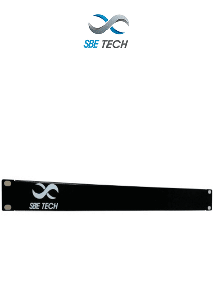 SBETECH PC001 - Panel ciego de 1 UR, color negro, para montaje en gabinete, rack o cuadrarack