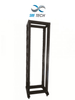 SBETECH SBE QR42UR - QuadraRack de 42U en acero, almacenamiento y montaje de equipos en racks