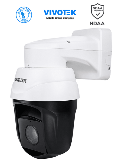 VIVOTEK SD9394-EHL - Cámara IP PTZ Exterior 8 MP, 32x Zoom Óptico, Smart IR 250mts, Protección Nema4X, IP66, IK10, WDR Pro, Smart Tracking, Ciberseguridad Trend Micro, Smart VCA, NDAA, ONVIF, Deep Search retail TM MCI2Q125