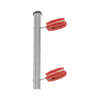 Aislador de color Rojo para postes de esquina de alta Resistencia con Anti UV de uso en cercos eléctricos