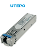 UTEPO SFP125G20KM - Transceptor de fibra óptica SFP monomodo, con conector LC, velocidad de 1250 Mbps y alcance de hasta 20 km de conexión