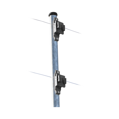 Aislador de Paso reforzado para cercos eléctricos, resistente al clima extremoso