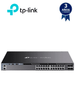 TP-LINK SG6428XHP - Switch Omada L3 Stackable de 24 puertos POE+ Gigabit y 4 puertos SFP+ 10G , 700W , Stacking físico , Funciones L3 Enterprise. RIP, OSPF, ECMP, VRRP, PIM-DM, DHCP Server/Relay , Alta disponibilidad , VRRP y ERPS , Interfaz WEB , CLI.