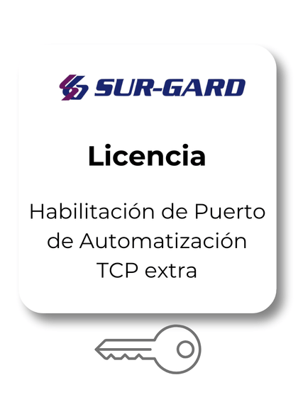 DSC SGCPM5AUTO - Licencia de habilitación de puerto de automatización TCP extra Máximo 3por CPM5