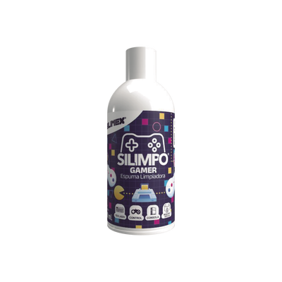 Silimpo Gamer La Espuma de Limpieza con Protección UV, Efecto Anti-Estático y Aroma a Chicle para tus Dispositivos Gaming.