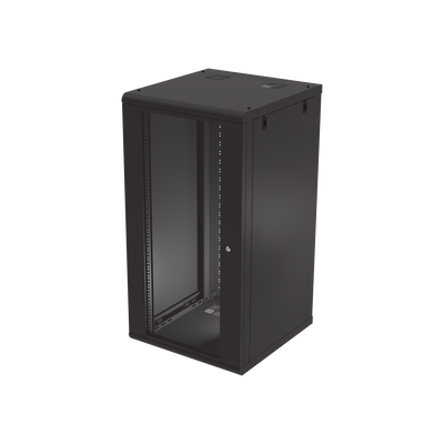 Gabinete de Pared 24U de 635 mm de Profundidad, Rack de 19'' en Acero Reforzado: Compacto y Resistente para Soluciones Profesionales