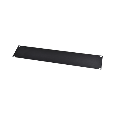 Tapa Ciega para Rack de 19in, de 2UR, Color Negro