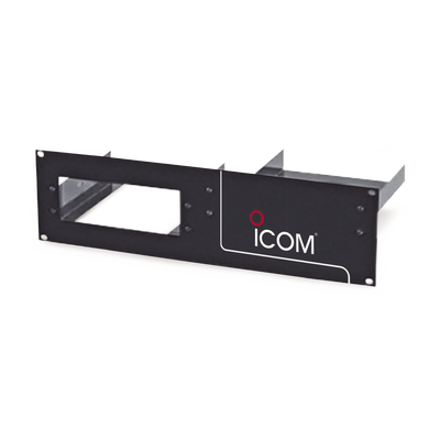 Montaje para rack de 19 para Repetidor Icom UR-FR con Duplexer SYSCOM y Fuente SS18.