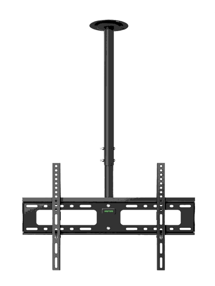 STEREN STV065 - Soporte de Techo para Pantallas y Monitores de 32 a 83 Pulgadas/ 50Kg de Carga/ 4 Puntos para Ajuste de Altura/ Ajuste de Inclinación/ VESA 300/ 400x300/ 500x400/ 600x400/