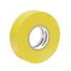 Cinta para aislar color Amarillo de 19 mm x 9 metros / Fabricada en PVC / Adhesivo acrílico.