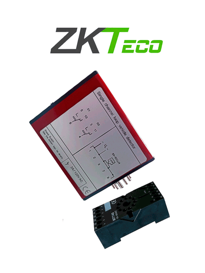 ZKTECO PSA02-B- Sensor de Masa para Control de Acceso Vehicular / 110 VAC / 3A / Un Canal / Nivel de Sensibilidad Ajustable / Para Tráfico Pesado / Compatible con Barreras Wejoin / ZKTeco y Otras Marcas