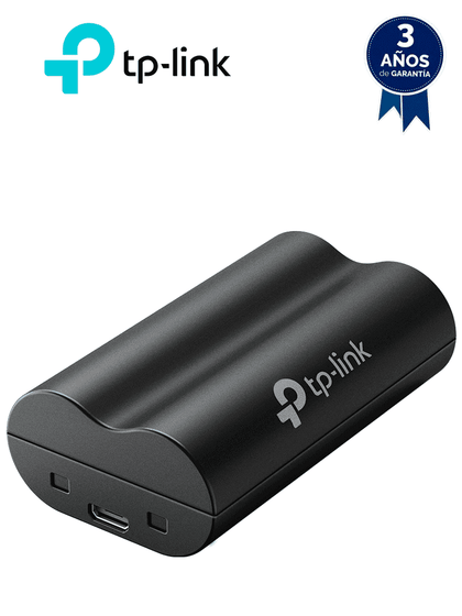 TP-LINK TAPO A100 - Batería de 6700mAh , Compatible con camaras y timbres TAPO , Facil instalación , tiempo aproximado 180 días , En 5 horas tienes carga completa.