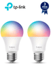 TP-LINK - TAPO L535E2-PACK - Foco LED Inteligente RGB con WiFi y función multicolor, equivalente a 75 Watts. Paquete con 2 piezas 2025TPL