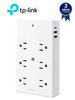 TP-LINK TAPO P306 - Multicontacto de 6 contactos WiFi para exterior , equipado con 1 puerto USB-C PD y 2 puertos USB-A QC3.0, que brindan hasta 18 W de potencia , Control remoto con APP TAPO , Compatible con Alexa, Google Home y Apple Home.2025TPL